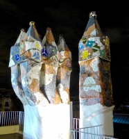 Rooftop, Antoni Gaudí's Casa Batlló, Barcelona