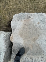 DO, H. Chicago lakefront stone carvings, between Belmont and Diversey Harbors. 2024