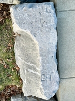 Lenny Noval, Donnie 53, BH. Chicago lakefront stone carvings, between Belmont and Diversey Harbors. 2024