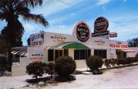 The Bottle Cap Inn in all its colored glory. By this point the bar was owned by a Steve Viscount