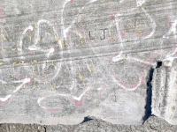 LJ. Chicago lakefront stone carvings, Calumet Park. 2024 LJ. Chicago lakefront stone carvings, Calumet Park. 2024