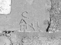 Caryl. Chicago lakefront stone carvings, Calumet Park. 2019 Caryl. Chicago lakefront stone carvings, Calumet Park. 2019