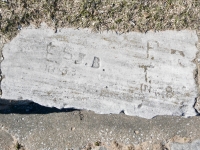 ES, S.B., 114 + 63, P.T., HY 68. Chicago lakefront stone carvings, Calumet Park. 2024 ES, S.B., 114 + 63, P.T., HY 68. Chicago lakefront stone carvings, Calumet Park. 2024
