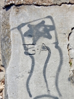 G-A. Chicago lakefront stone carvings, Calumet Park. 2019 G-A. Chicago lakefront stone carvings, Calumet Park. 2019