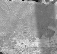 Circle Y (Chicago symbol), Barb, Christina, DE, P. Chicago lakefront stone carvings, Calumet Park. 2019 Circle Y (Chicago symbol), Barb, Christina, DE, P. Chicago lakefront stone carvings, Calumet Park. 2019