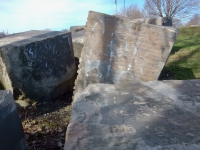 Jim. Chicago lakefront stone carvings, Calumet Park. 2019 Jim. Chicago lakefront stone carvings, Calumet Park. 2019