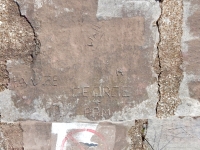 George + Pam, Fanze, H, Wally, Chicago lakefront stone carvings, Calumet Park. 2019 George + Pam, Fanze, H, Wally, Chicago lakefront stone carvings, Calumet Park. 2019