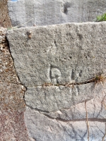 RK. Chicago lakefront stone carvings, Calumet Park. 2019 RK. Chicago lakefront stone carvings, Calumet Park. 2019
