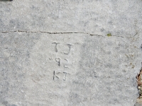 Matt 96, Don 74, Tom, AMM, AJM '90. Chicago lakefront stone carvings, Calumet Park. 2019