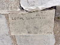 Leon L Arrenondo, El Gato, Que Pasa, and more. Chicago lakefront stone carvings, Calumet Park. 2019 Leon L Arrenondo, El Gato, Que Pasa, and more. Chicago lakefront stone carvings, Calumet Park. 2019