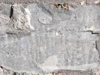 FIsh, Clyde. Chicago lakefront stone carvings, Calumet Park. 2024