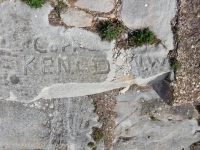 Cor-, Ken: CD, N.W. Chicago lakefront stone carvings, Calumet Park. 2019 Cor-, Ken: CD, N.W. Chicago lakefront stone carvings, Calumet Park. 2019