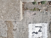 T.T. + EB. Chicago lakefront stone carvings, Calumet Park. 2024 T.T. + EB. Chicago lakefront stone carvings, Calumet Park. 2024