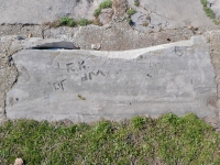 Jim, TIm Kelly, b, WP, R.K., Jo. Chicago lakefront stone carvings, Calumet Park. 2024 Jim, TIm Kelly, b, WP, R.K., Jo. Chicago lakefront stone carvings, Calumet Park. 2024