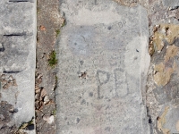 DP +, Mike + FEA, PB. Chicago lakefront stone carvings, Calumet Park. 2019