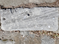 Pat. B., ROO, George B., others. Chicago lakefront stone carvings, Calumet Park. 2024