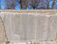 LOW. Chicago lakefront stone carvings, Calumet Park. 2020