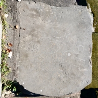 G-A. Chicago lakefront stone carvings, Calumet Park. 2019