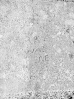 RR Was Here. Chicago lakefront stone carvings, Calumet Park. 2019