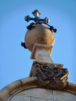 Roofline detail, Antoni Gaudí's Casa Calvet, 1900, Barcelona