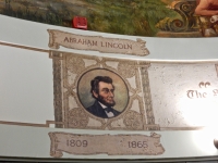 Abraham Lincoln portrait in the Carl Schurz library