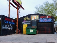 Wall signs for Vaketones Car Wash, South Tucson, Arizona-Roadside Art