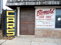 Biewald Used Cars, Western Avenue near Touhy-Roadside Art