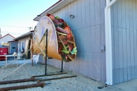 A large taco, American-style, Casey, Illinois