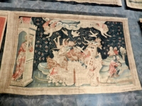 Apocalypse Tapestry detail,  Château d'Angers