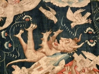 Apocalypse Tapestry detail,  Château d'Angers