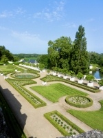 Garden at Château d'Ussé