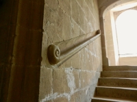 Built-in handrail, Chateau D'Azay-Le-Rideau