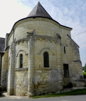 Ninth Century Church at Cravant-les-Coteaux