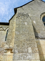 Ninth Century Church at Cravant-les-Coteaux