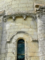 Ninth Century Church at Cravant-les-Coteaux