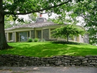 Earl Young Mushroom house, 2004, Charlevoix, Michigan