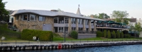 Earl Young restaurant building, 2015, Charlevoix, Michigan