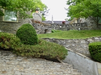 Earl Young Mushroom house, 2015, Charlevoix, Michigan