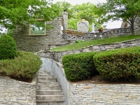 Earl Young Mushroom house, 2015, Charlevoix, Michigan