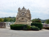Long view of Ferdinand Cheval tomb,  Hauterives, France