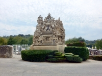 Long view of Ferdinand Cheval tomb, Hauterives, France Long view of Ferdinand Cheval tomb, Hauterives, France