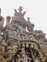 Figure atop the Ferdinand Cheval tomb, Hauterives, France Figure atop the Ferdinand Cheval tomb, Hauterives, France