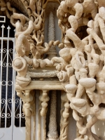 Detail, Ferdinand Cheval tomb,  Hauterives, France