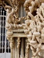 Detail, Ferdinand Cheval tomb, Hauterives, France Detail, Ferdinand Cheval tomb, Hauterives, France