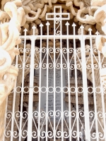 Gate, Ferdinand Cheval tomb, Hauterives, France Gate, Ferdinand Cheval tomb, Hauterives, France