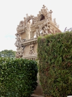 Bushes around Ferdinand Cheval tomb, Hauterives, France Bushes around Ferdinand Cheval tomb, Hauterives, France