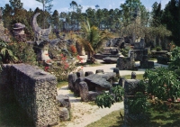 Mini color view of Coral Castle, Homestead, Florida