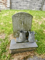 Churchyard at St. Petroc Minor church, Little Petherick