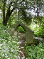 Churchyard gate, St. Petroc Minor church, Little Petherick