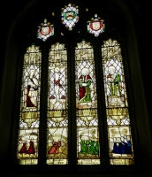 15th to 16th century windows, St. Neot, Cornwall